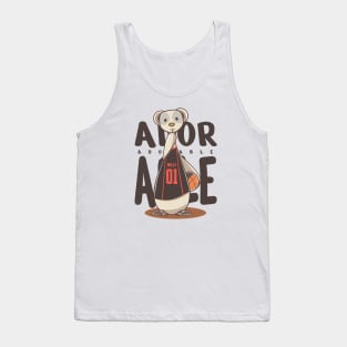 Cute Animal Character Tank Top